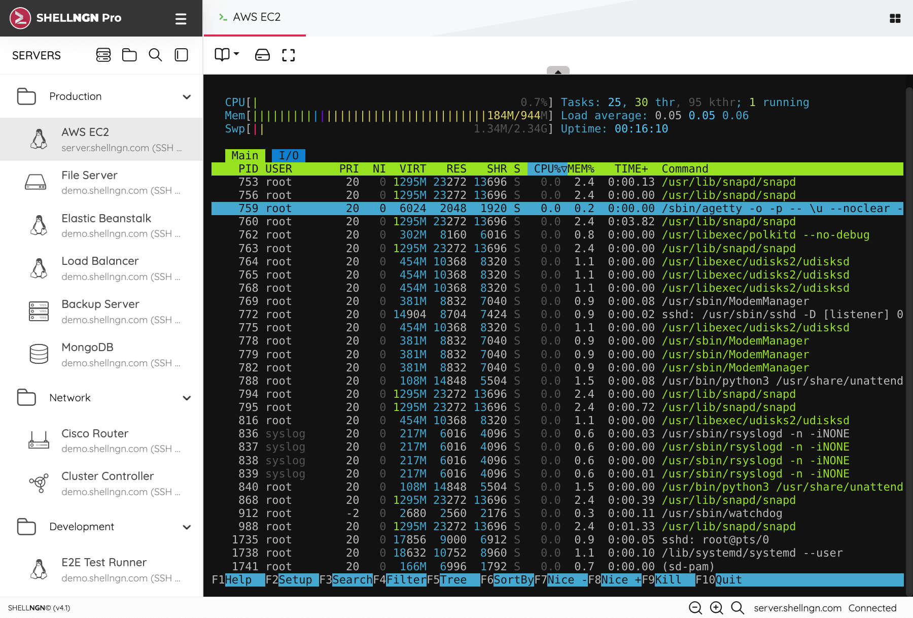 shellngn ssh
